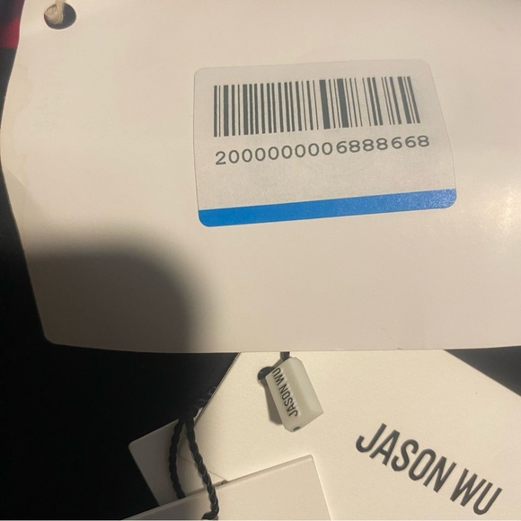 Jason Wu Black Ruffle Chiffon Sleeveless Dress Size 6 NWT - Picture 7 of 16